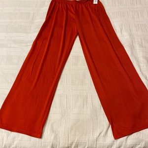 Natori comfy Congo Orange comfy pants size s NWT (OL)